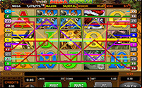 The side game of Mega Moolah played at Butlers