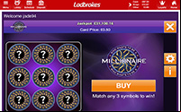 The Newly-Added ‘Millionaire Scratch’ Game