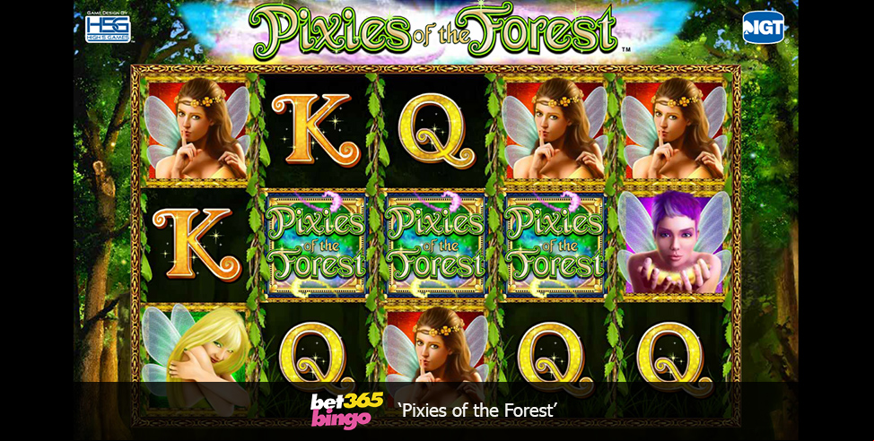 Pixies of the Forest Slot with the Tumbling Reels Feature