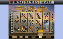 The popular Shaman's Dream slot at Butterfly