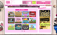 There are many slots to be enjoyed by players at 888 ladies