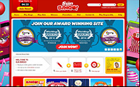 Home page of Sun Bingo