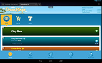 The lobby as you'll see it on your mobile at Dream
