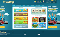 The lobby on the desktop site of Dream